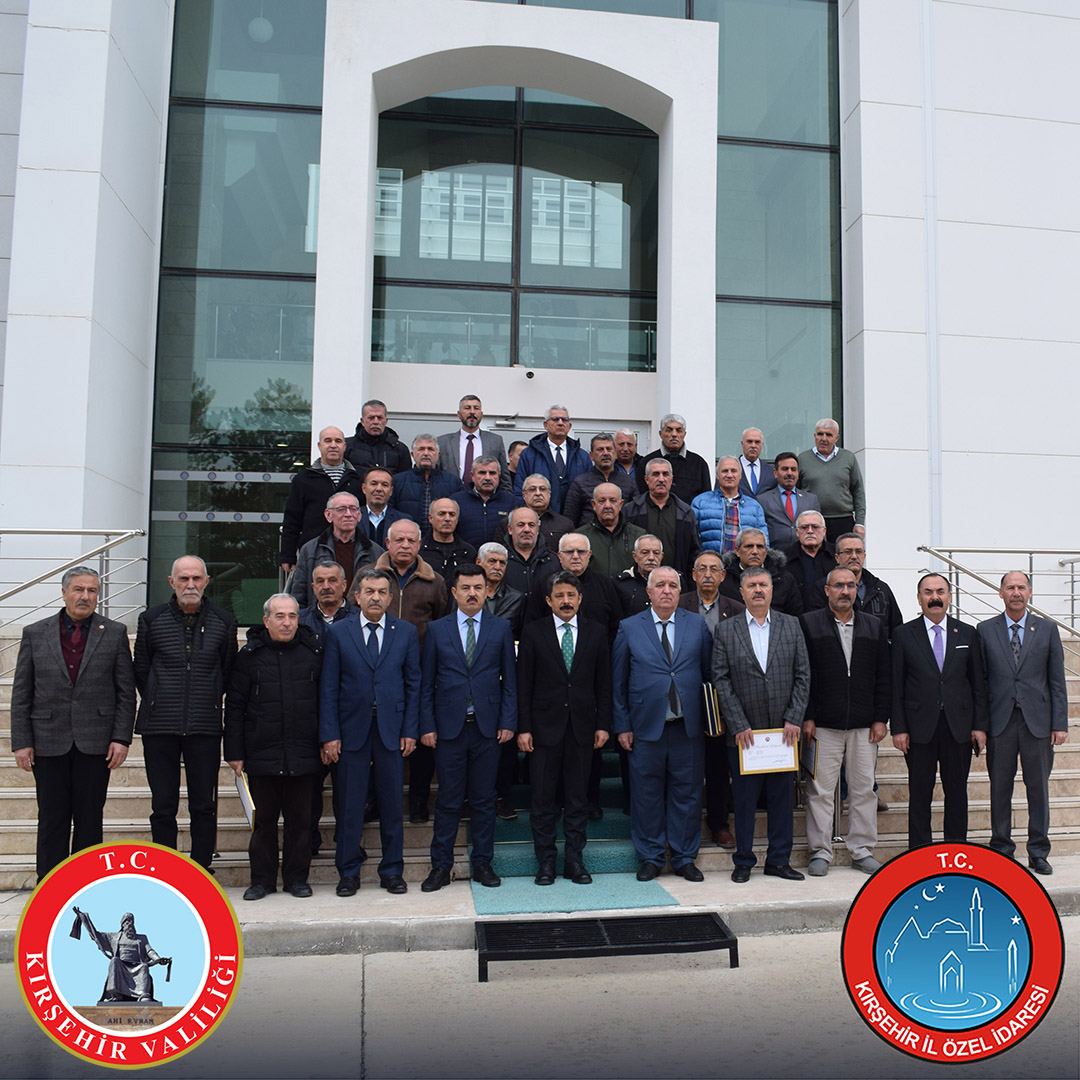 Kırşehir İl Özel İdaresi'nde Emekli Töreni Düzenlendi